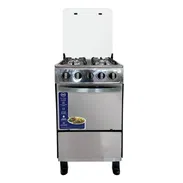 Cocina de gas con horno de 4 quemadores con magneto marca Premier - Img 50917044