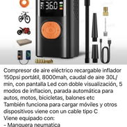 Compresor portátil 8000mah - Img 56274572