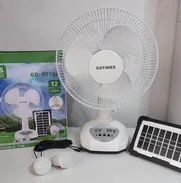 Ventilador de Mesa Recargable 12” GDTIMES 🌪🏃 (Td) - Img 50408670