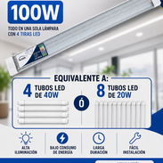 Lámpara LED RUDEN 100W 🔥  ¿Necesitas buena iluminación sin llenar el techo de tubo - Img 56789971