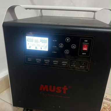 Todo en 1 de 2560wh hibrido‼️Must ‼️SISTEMA DE ENERGÍA SOLAR - 3/5