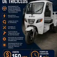 🛠️ SERVICIO DE ENSAMBLAJE DE TRICICLOS Incluye: - Mantenimiento de dirección, frenos y rodamientos delanteros, traser - Img 57798881