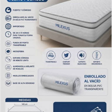 Colchones milexus originales - Img 123288004