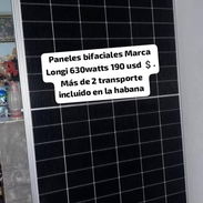 Paneles bifaciales marca Lomgi 630watts - Img 55920225