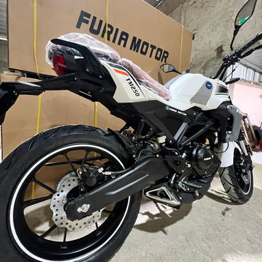 MOTO DEPORTIVA DE COMBUSTIÓN FURIA PRO DE 250 CC y autonomía DE 30 KM/h 🏍️ - 8/10