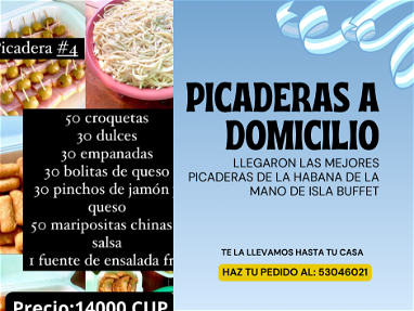 **¡Isla Buffet - Exquisitas Picaderas y Buffet a Domicilio en La Habana!** - Img main-image