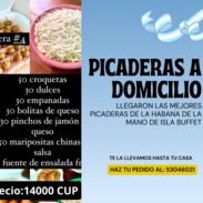 **¡Isla Buffet - Exquisitas Picaderas y Buffet a Domicilio en La Habana!** - Img 45623451