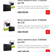 !!!Discos duros externos TOSHIBA nuevos en su caja / 1T/ 2T/ 4T!!! - Img 45804895