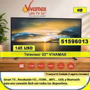 QB-712-Televisor 32" VIVAMAX...145 USD...51596013...Transporte lugares cercanos - Img 56279744