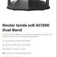 Router tenda ac8 AC1200 Dual Band - Img 56287584