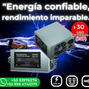 $30 FUENTE 500W/$75 CHASIS C/FUENTE 500W ACTECK - WHATS +5351976276 - Img 43113659
