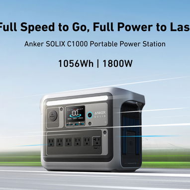 ⚡ ANKER ⚡ SOLIX C1000 GEN1 - 1056WH LIFEPO4 - 2400/1800W - 600W P.SOLAR. FACTURA Y GARANTÍA 15 DÍAS. TL 55833699 - Img 126453078