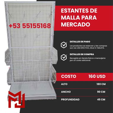 ESTANTES Y GONDOLAS PARA NEGOCIOS - 2/7