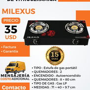 COCINA DE GAS 2 HORNILLAS MILEXUS. - Img 54957833