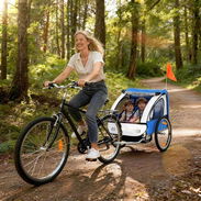 Remolque para bicicleta infantil - Img 55527345