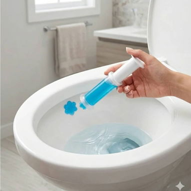 Gel limpiador de inodoro con olor. Limpia en cada descarga - 2/2