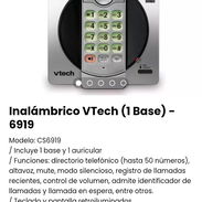 Inalámbrico VTech (1 Base) - 6919. Modelo: CS6919. Color rojo. Nuevo - Img 52159184