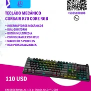 🧨 TECLADO MECÁNICO CORSAIR K70 CORE RGB – NUEVO - Img 54805348