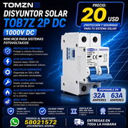 DISYUNTOR SOLAR TOMZN 2P DC – 1000V - Img 56560345