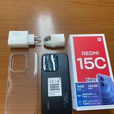 ✅ 6/128GB ✅ XIAOMI REDMI 15C DE 6 RAM CON 128 ROM. MENSAJERÍA CON FACTURA Y GARANTÍA. TLF 54833699 - Img 107857222