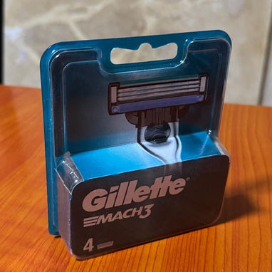 REPUESTOS GILLETTE MACH3 ORIGINALES — ESTUCHE DE 4 - 3/3