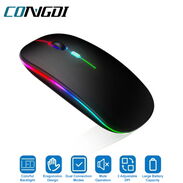 🛍️ Mouse Inalambrico Bateria Recargable NUEVO Mouse Bluetooth ✅ Mouse DPI GAMA ALTA - Img 43927264