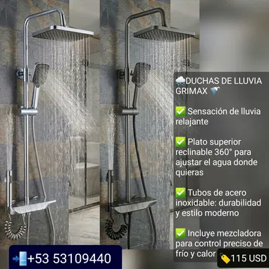 Duchas / espejos modernos led y táctiles - Img 122524254