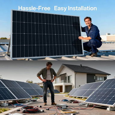 ☀️⚡ ECOFLOW – PANELES SOLARES ORIGINALES | ENERGÍA SIN LÍMITES ⚡Juego de 2 Paneles Solares Rígidos – 100W W 53321047 - 5/10