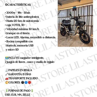 BICIMOTOS Y MOTOS DISPONIBLES 🏍️🔥 JUNTO A LILASTORE ✨ - Img 123727887