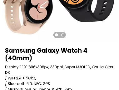 Reloj Samsung Galaxy Watch 4 (40mm)