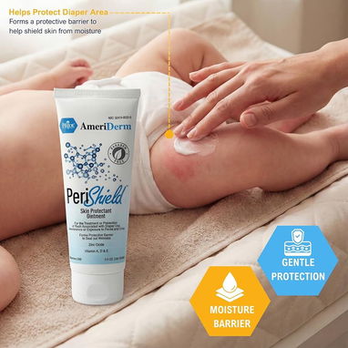 Crema antisarpullido para pañales para bebés y adultos crema hidratante y calmante para el alivio del pañal - Img 116993493
