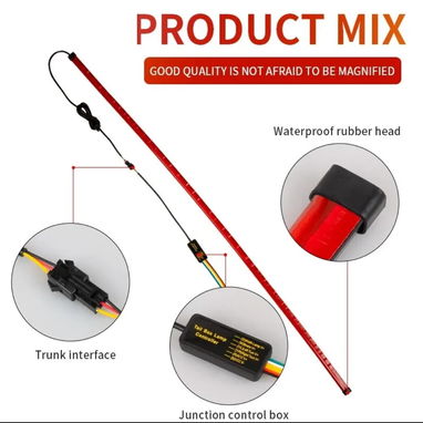 TIRA LED TRASERA MULTIFUNCIONAL DE SILICONA 3ER STOP - 4/4