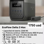 ecoflow delta 3 max capacidad de 2048wh. la isla - Img 56712118