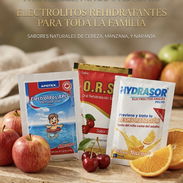 Sales De Rehidratacion Oral Saborizadas y Electrolitos de 1 LT para bebés niños y adultos - Img 56258315