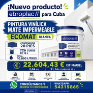 PINTURA VINYL ECOMAT 15 LITROS 32 USD - CIF - Img 55471648