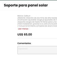 Base de panel solar - Img 58278072