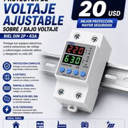 ⚡ Protector de Voltaje Ajustable 63A – Riel DIN (20 USD) Nuevo - Img 57292380