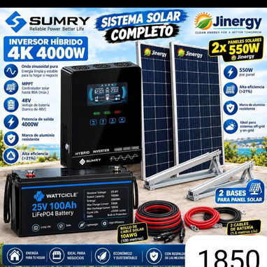 Kit solar varios modelos instalación incluida Habana - 3/3