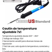 Cautín de temperatura ajustable 7x1. Nuevo - Img 50208742