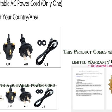 Cargador de laptopses Tekswamp Huntkey HKA03619021-8C Adaptador de CA 19V 2.1A,40w 0.217x0.098 in 5.5 2.5 mm in - Img 103292386