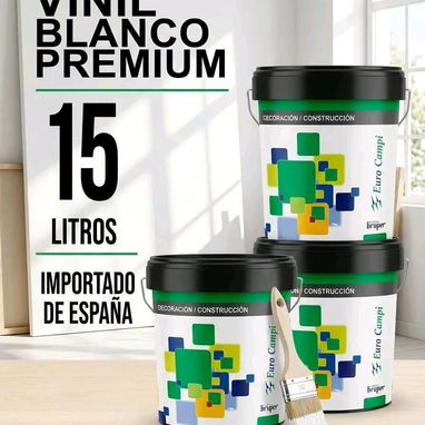Pintura de vinil blanca - Img 120783552