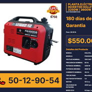 PLANTA ELÉCTRICA INVERTER HOLLFILL 3250W 3600W VPT# -0111 - Img 56243874