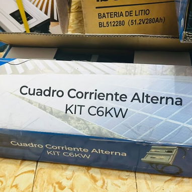 Kit solar de 6k con respaldo de 28k - Img 126385853