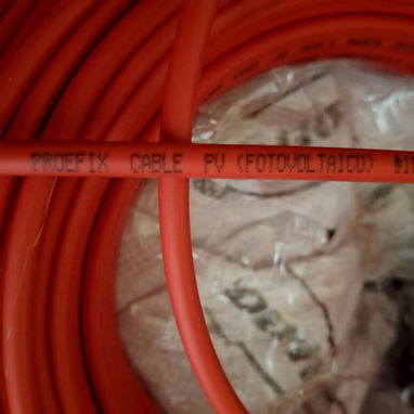 Cable Fotovoltaico Calibre 4mm (12AWG) y Calibre 6 mm² (10 AWG) Cobre estañado. Doble forro - Img 127005042