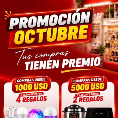 🔥 VENTA MAYORISTA EN LA HABANA | ELFO | PROMOCIONES DE OCTUBRE 🎁 - 2/4