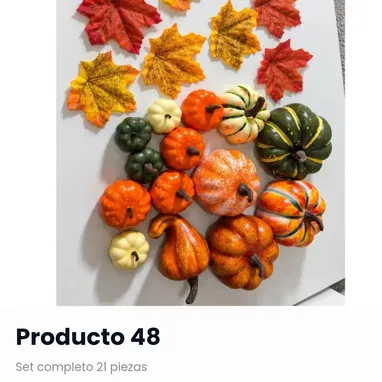 🎃Adornos con diseños de calabazas para decoración de Haloween 🎃 Elegantes y exclusivas piezas 🇺🇲 ORIGINAL - 10/10