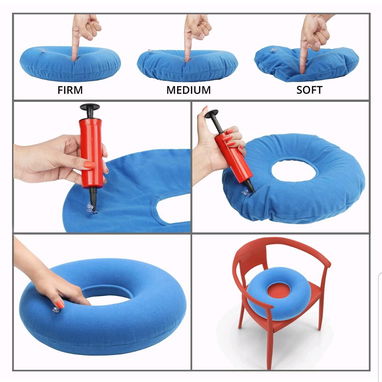 Cojín inflable para próstata hemorroides coxis y demás - Img 91555688
