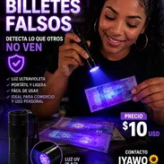 💡🔦 ¡PROTEGE TU DINERO CON LUZ UV! 🔦💡 ✅ Detecta billetes falsos en segundos ✅ Luz ultravioleta de alta intensidad ✅ C - Img 55869715