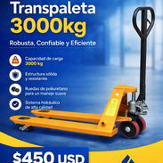 RODIMAX SURL TRANSPALETA CAPACIDAD DE CARGA 3000 KGS - Img 55994524