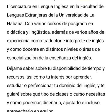 Tu Maestro de inglés - Img 120673924